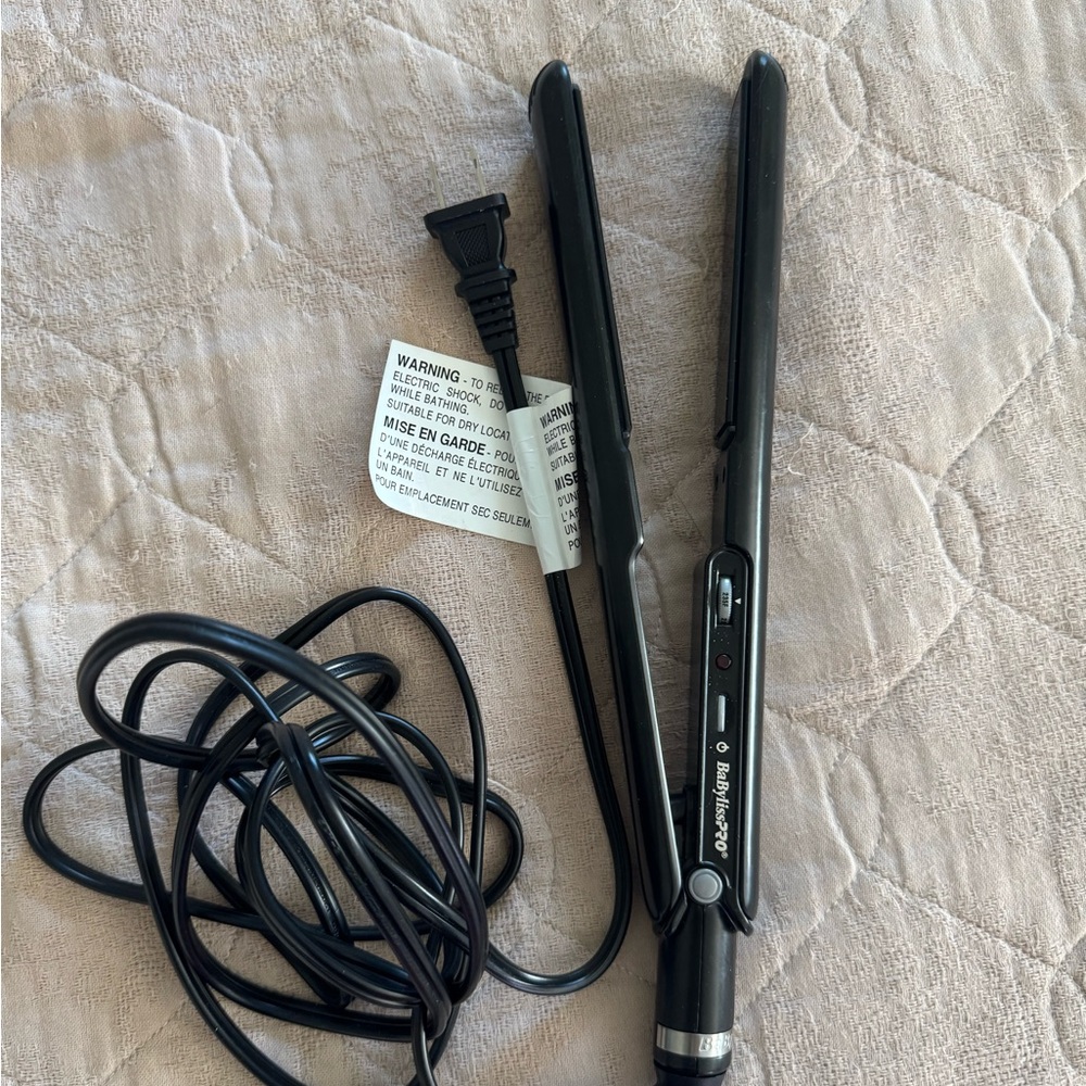 BaByliss Black Hair Straightener